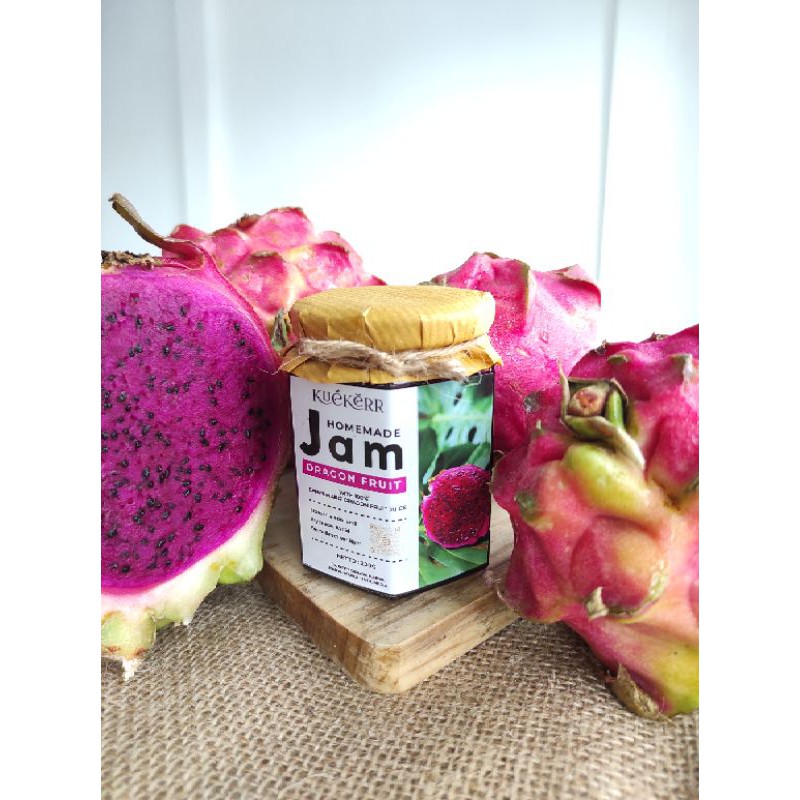 

Premium Home Made Jam "100% Banyuwangi Dragon Fruit" Selai Buah Naga