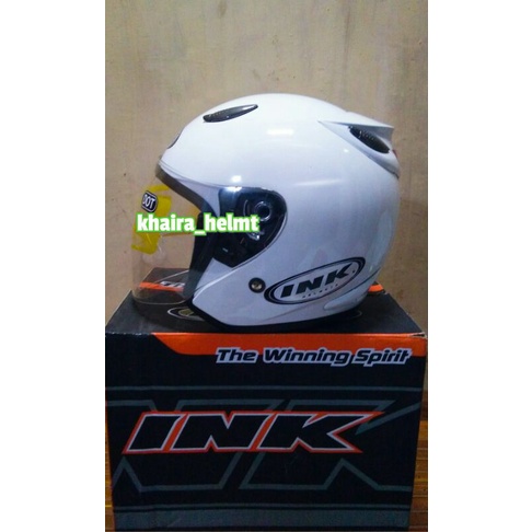 HELM INK SUPER TOP PREMIUM-putih