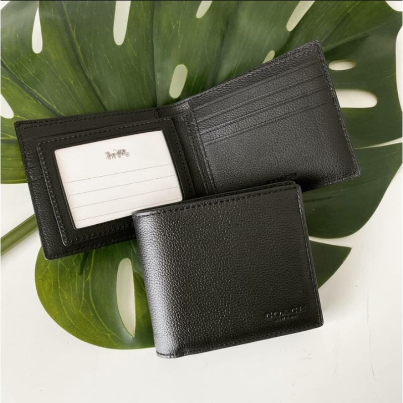 COACH Men's Wallet Gift Set with Card Holder ORIGINAL FO ORI AUTHENTIC