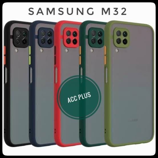 SoftCase / Case Samsung M32 Dove Matte Transparan Slim Fuze My Choice - Acc Plus