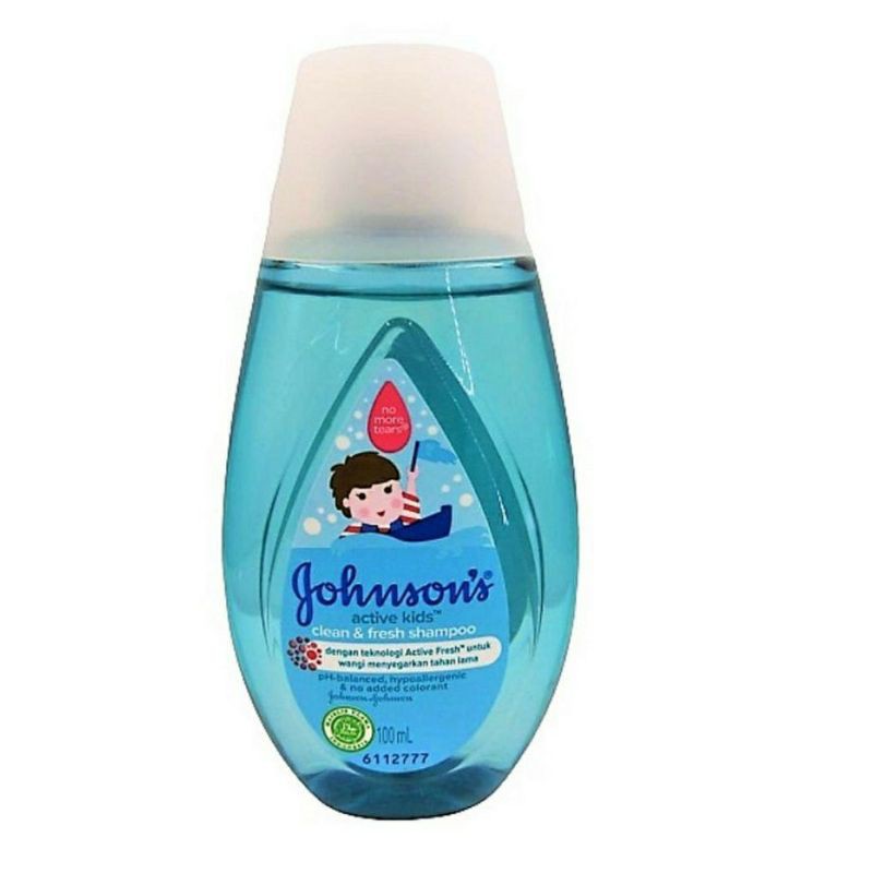 JOHNSON'S ACTIVE KIDS Clean &amp; Fresh Shampoo 100ml