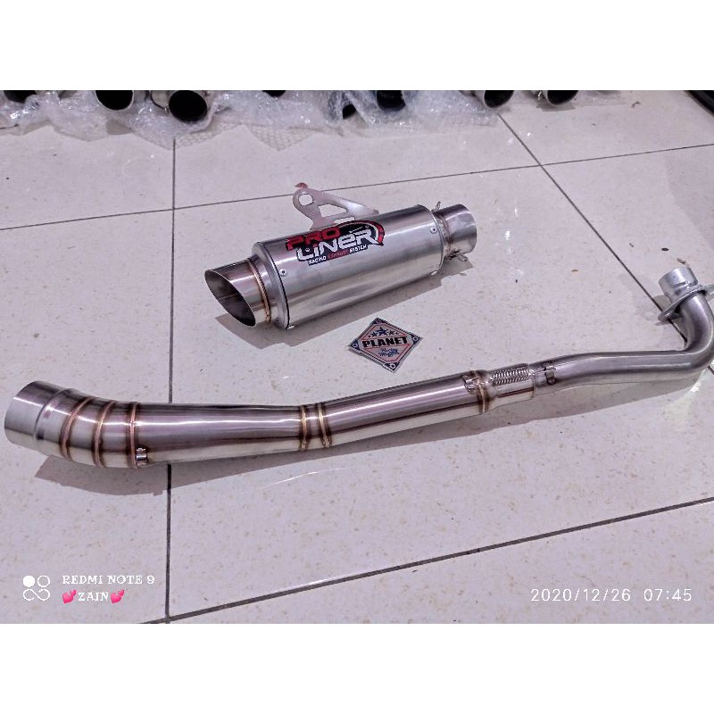 KNALPOT SUPRA 125 KNALPOT RACING SUPRA 125 KNALPOT PROLINER