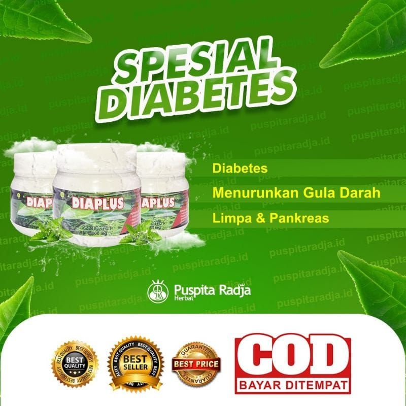 Diaplus Obat Diabetes Puspita Radja Herbal