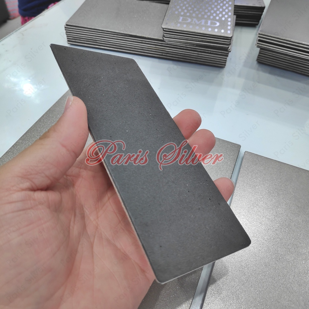 New Batu Asah Pengasah Pisau Diamond Stainless Steel Diamond Plate Intan Berlian Penajam Pelat Plat