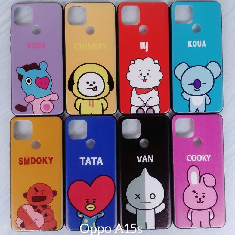 [KODE TMWPN] Oppo A37 A37f A15 A15s Case Softcase Fuze Karakter BTS BT21