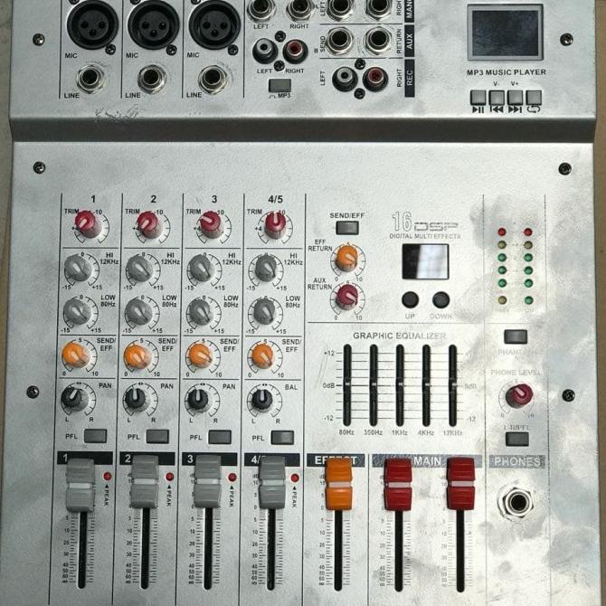 Power mixer audio 4 channel - professional mixer