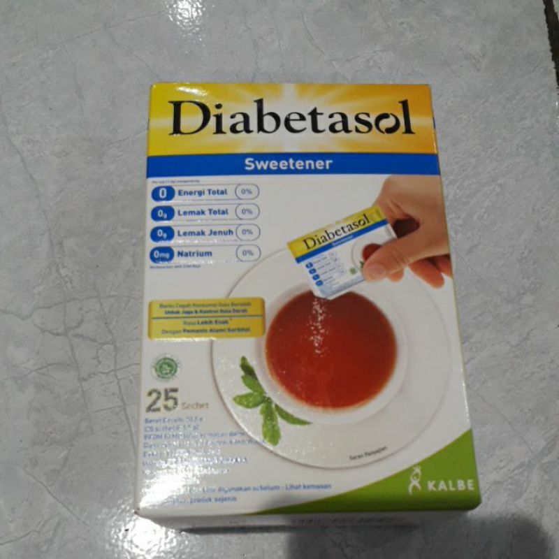 

DIABETASOL SWEETNENER (25sachet)