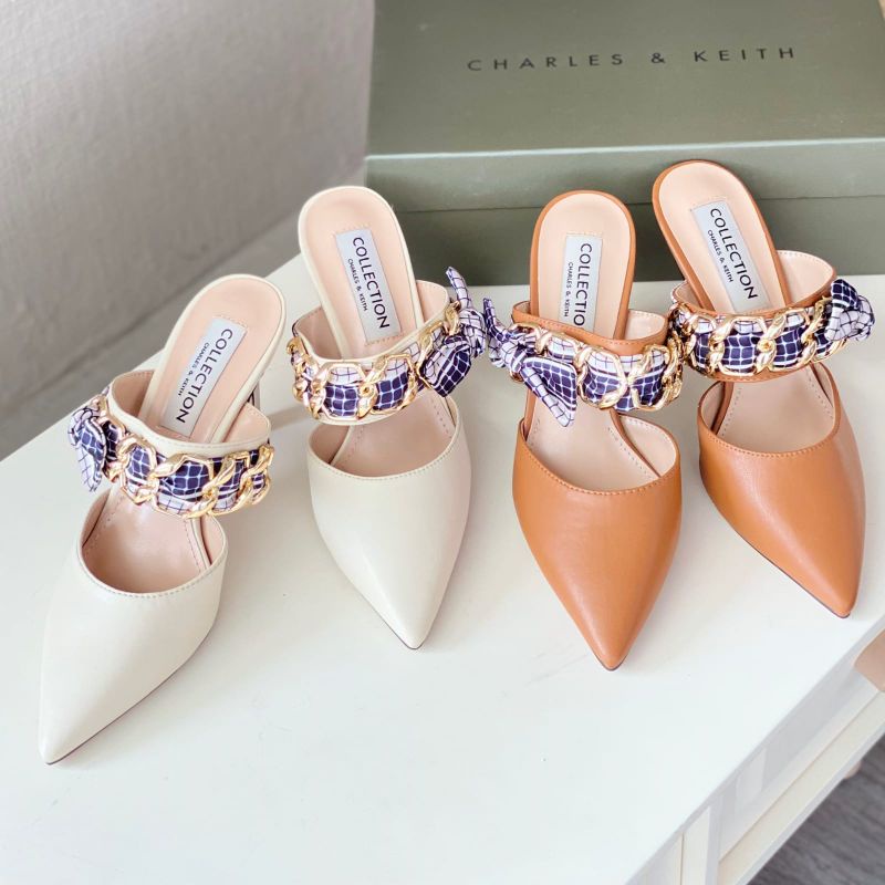 SEPATU HELLS C&K WANITA WEDGES | cks357