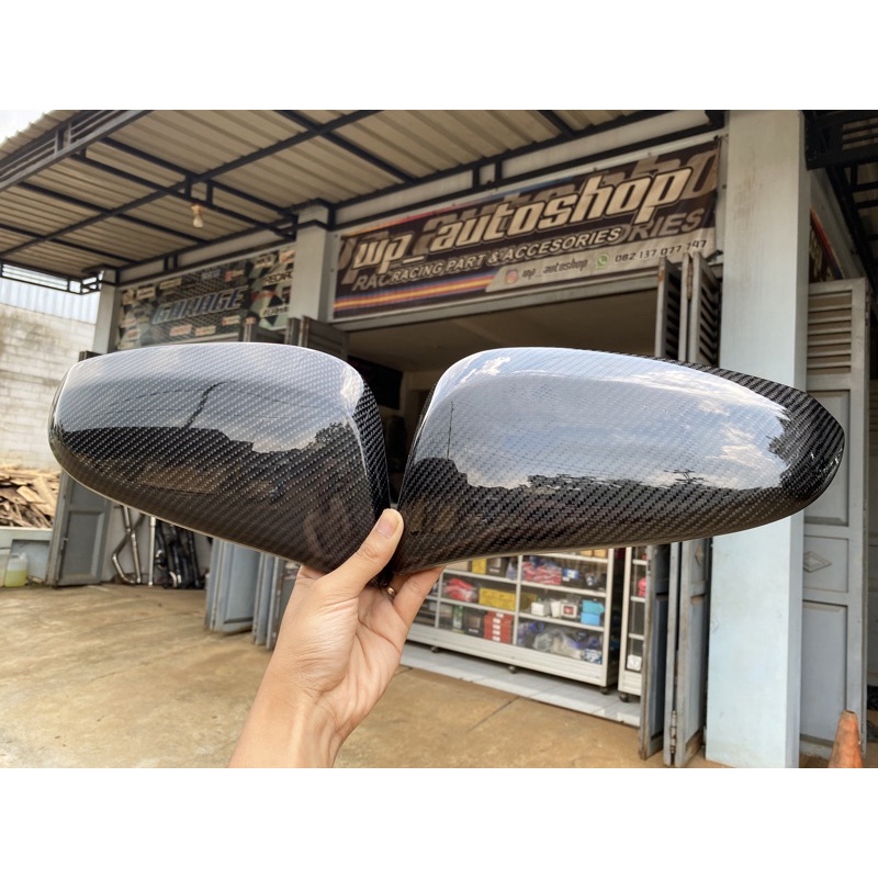 COVER SPION CARBON INNOVA REBORN COVER SPION FORTUNER VRZ CARBON