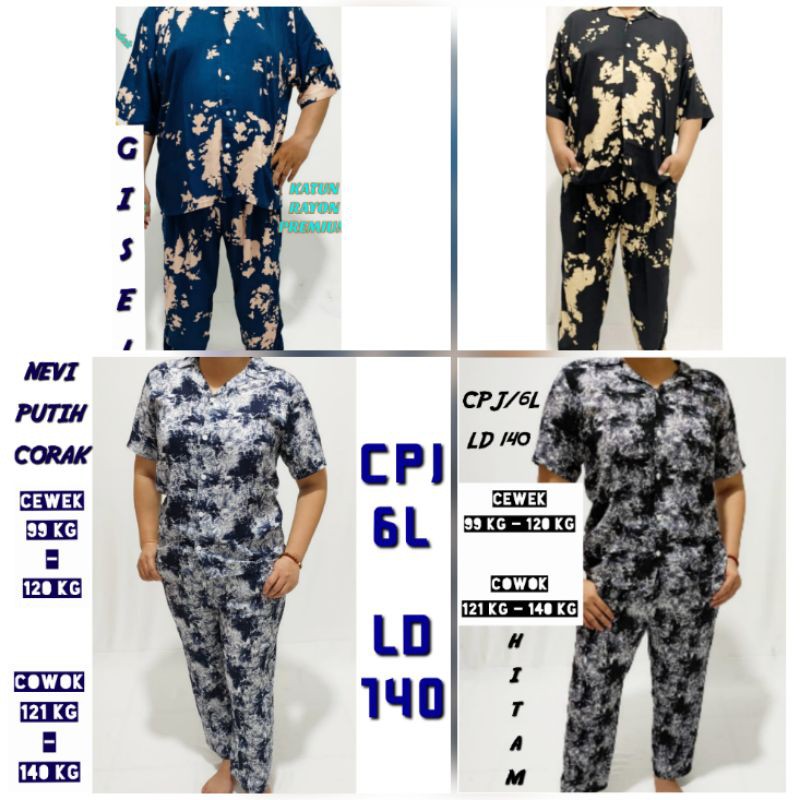 baju tidur tie dye couple / lengan panjang dan pendek set piyama rayon anak setelan pajamas viscose