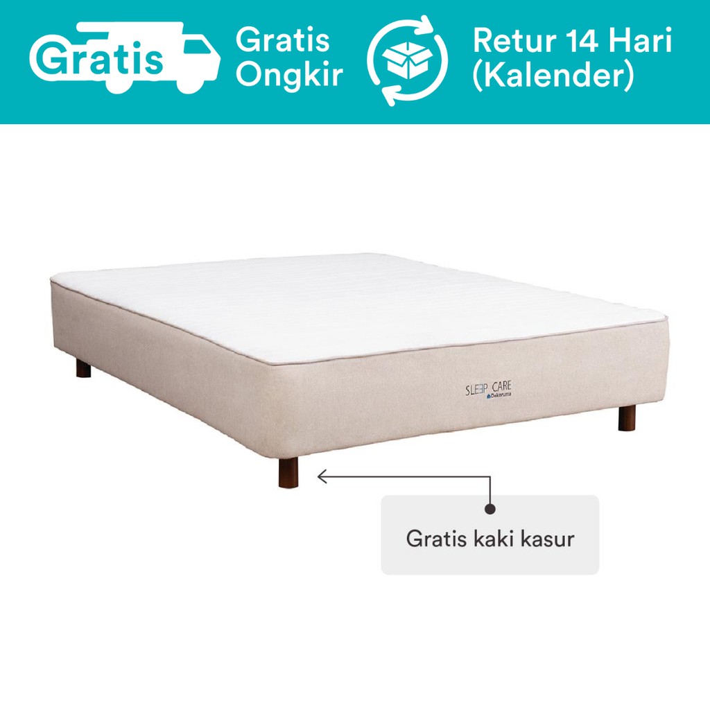 Dekoruma Kenko Kasur Springbed Medium Firm Matras Spring Bed Dan Kaki 120x200 160x200 180x200 Shopee Indonesia