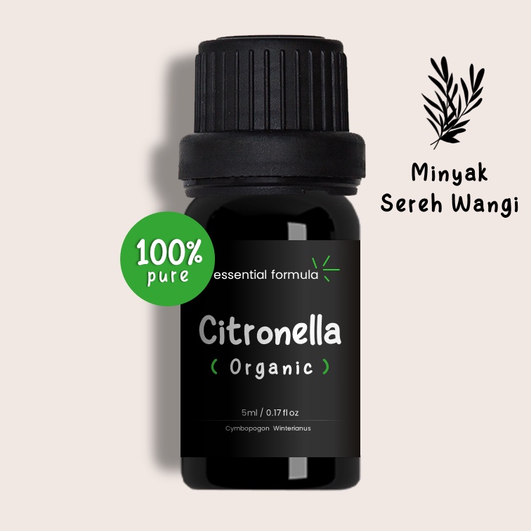 Essential Formula Citronella Essential Oil Diffuser Humidifier Minyak Esensial Aromatherapy Oil
