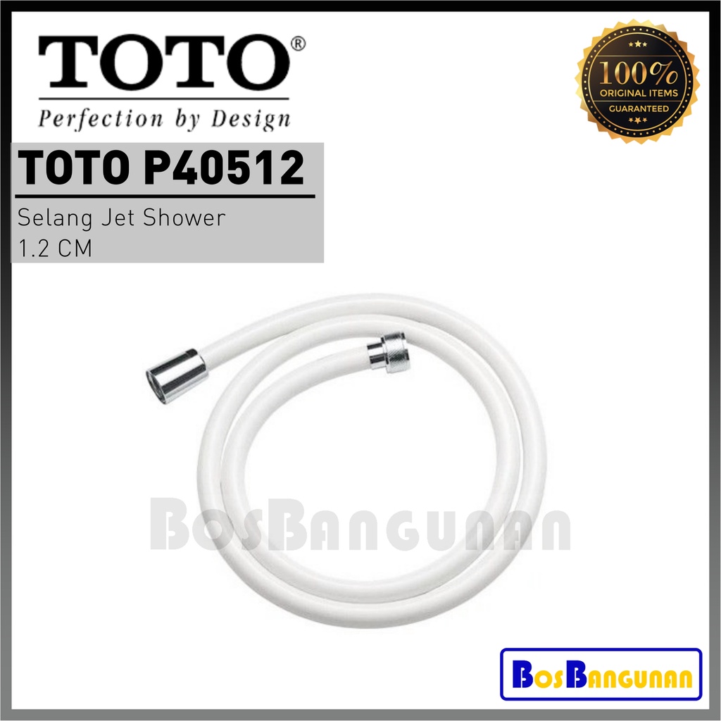 Jual Selang Shower TOTO P40512 / Flexible Shower Hose TOTO Panjang 1.2