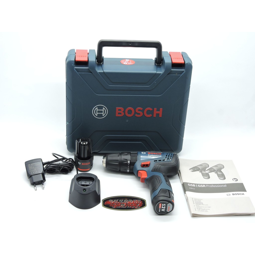 Mesin Bor Baterai BOSCH GSB 120 Li