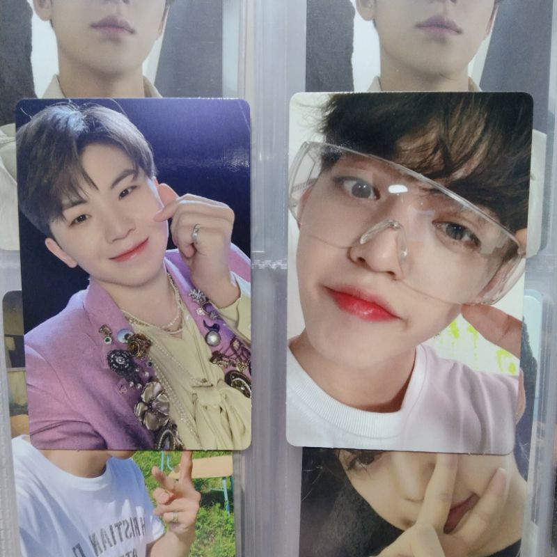 PC Woozi Carat Ver Face The Sun