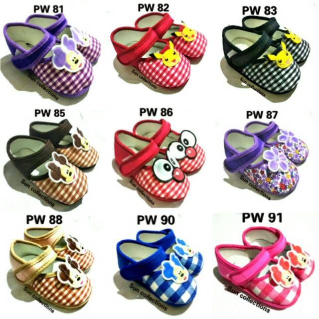 BiG PROMO!!! Sepatu Prewalker Bayi Karakter