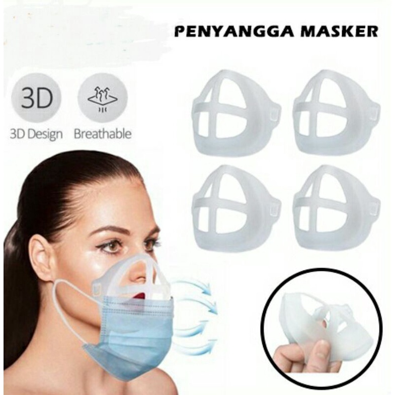 PENYANGGA MASKER MODEL SENSI - MASK BRACKET SILICONE