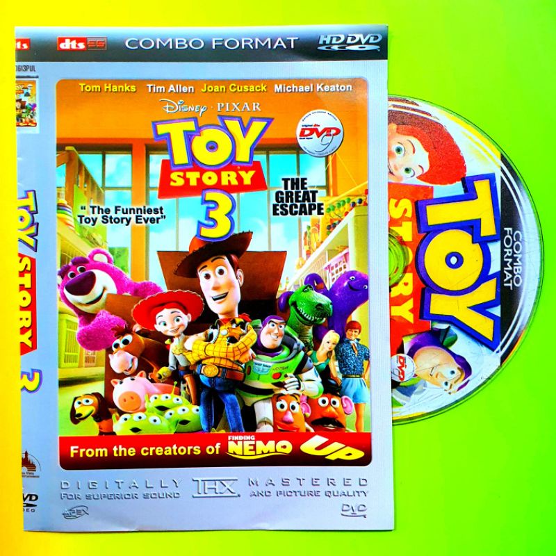KASET DISC VIDEO FILM TOY STORY 3 FULL MOVIE LENGKAP TEKS - FILM ANIMATION BOX OFFICE KELUARGA HD