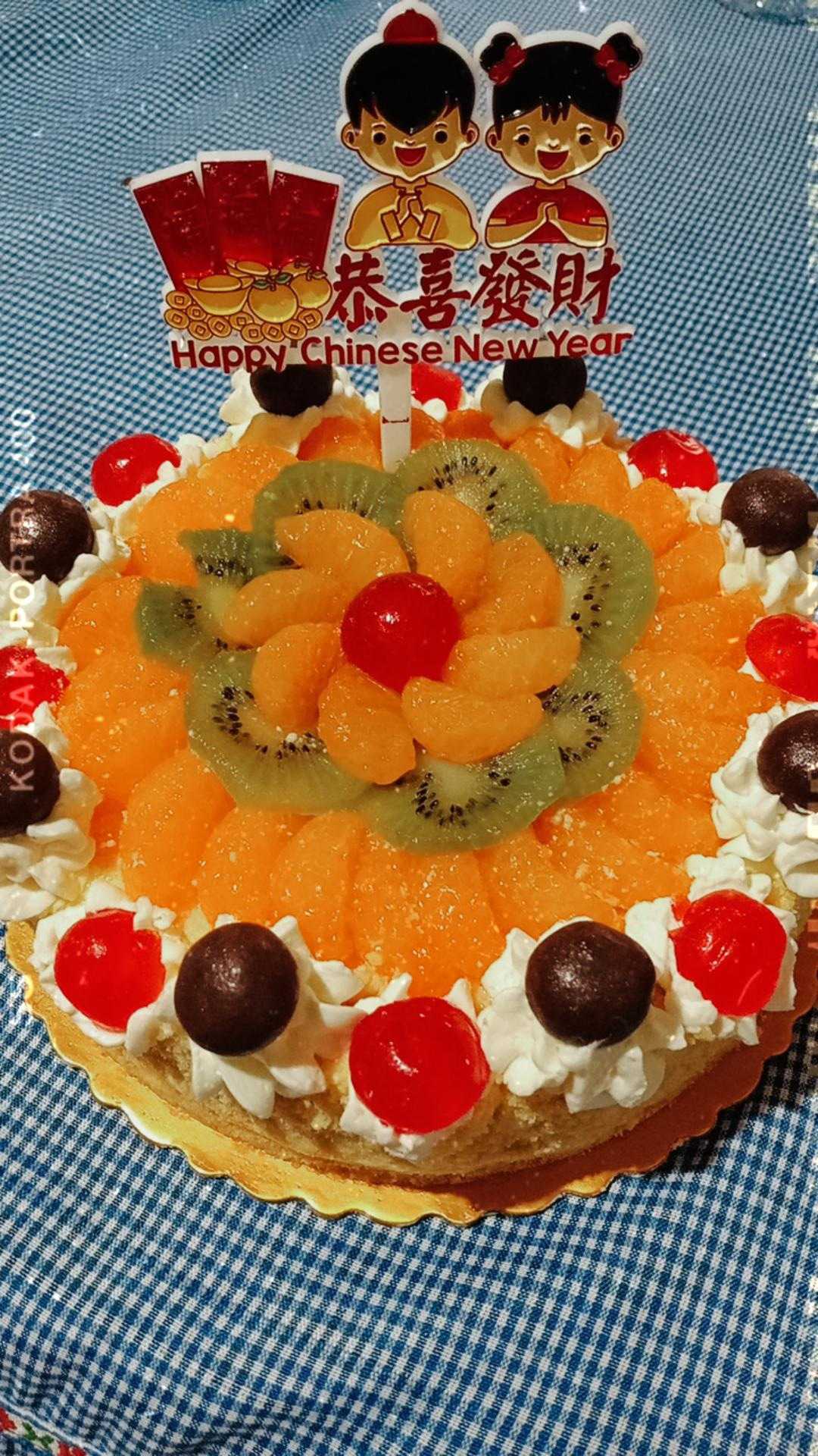 Ti-0121-a Topper Tulisan Gong Xi Fa Cai Chinese New Year Imlek Emas