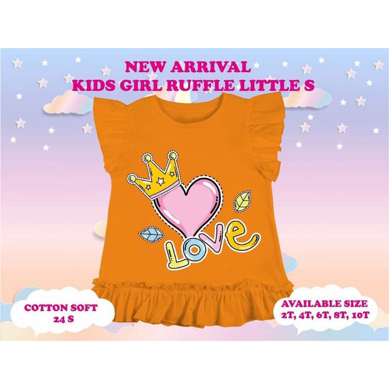 KAOS ANAK PEREMPUAN LITTLE S