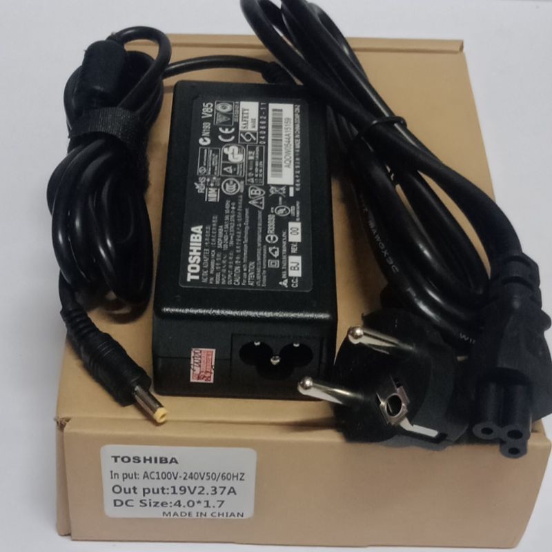 Adaptor Charger Laptop Toshiba 19V 2.37A ORIGINAL