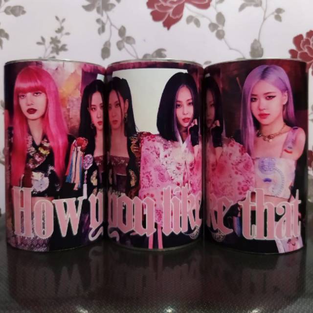 Celengan Buka Tutup Bawah Black Pink+BTS+BT21 Series