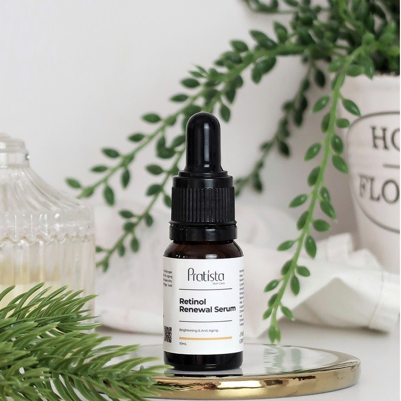Serum Anti Aging Perawatan Wajah Mencegah Penuaan Dini - Retinol Pratista-10ml