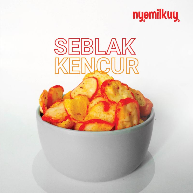 

Nyemilkuy Kerupuk Seblak Rempah / Kencur (65gr) Kemasan Pouch Jajanan Kekinian