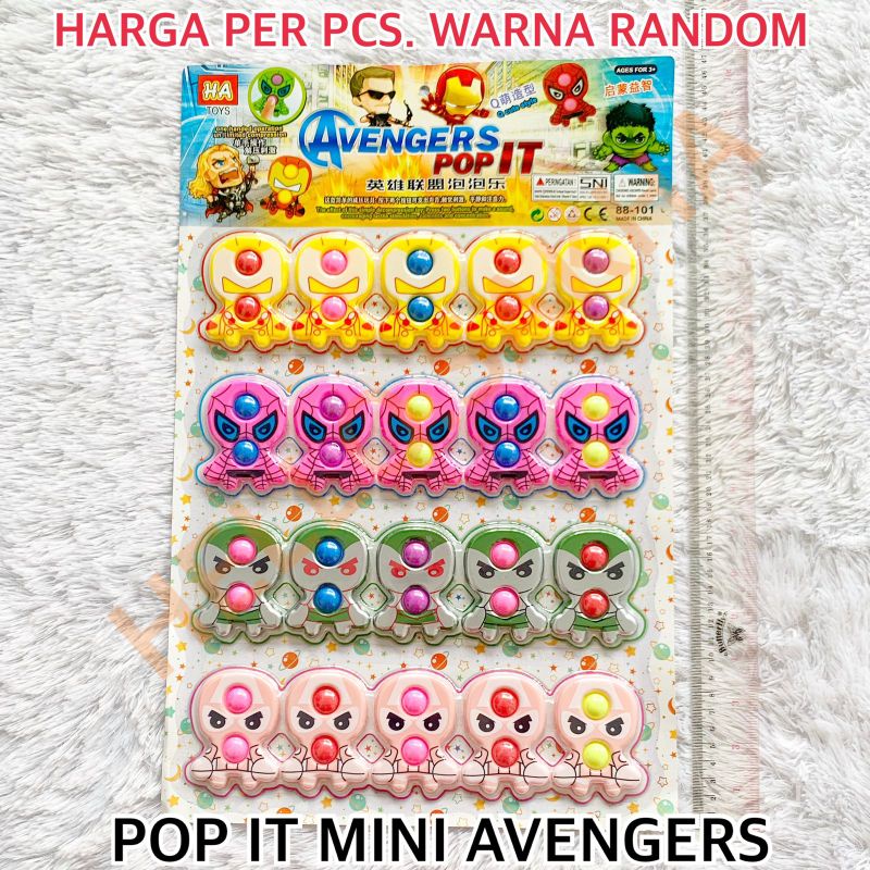 MAINAN POP IT KECIL MINI 7-8 CM LOVE APEL KUPU BERUANG BEAR DADU WARNA WARNI GROSIR GANTUNGAN KUNCI KEYCHAIN RAINBOW GELANG POP IT-7