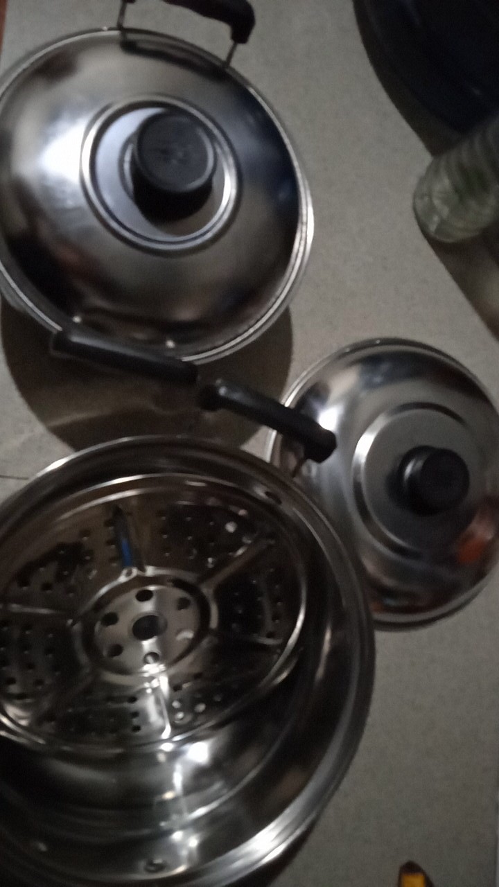 Panci Set / Panci Kukus Stemer Stainlees Set Lengkap