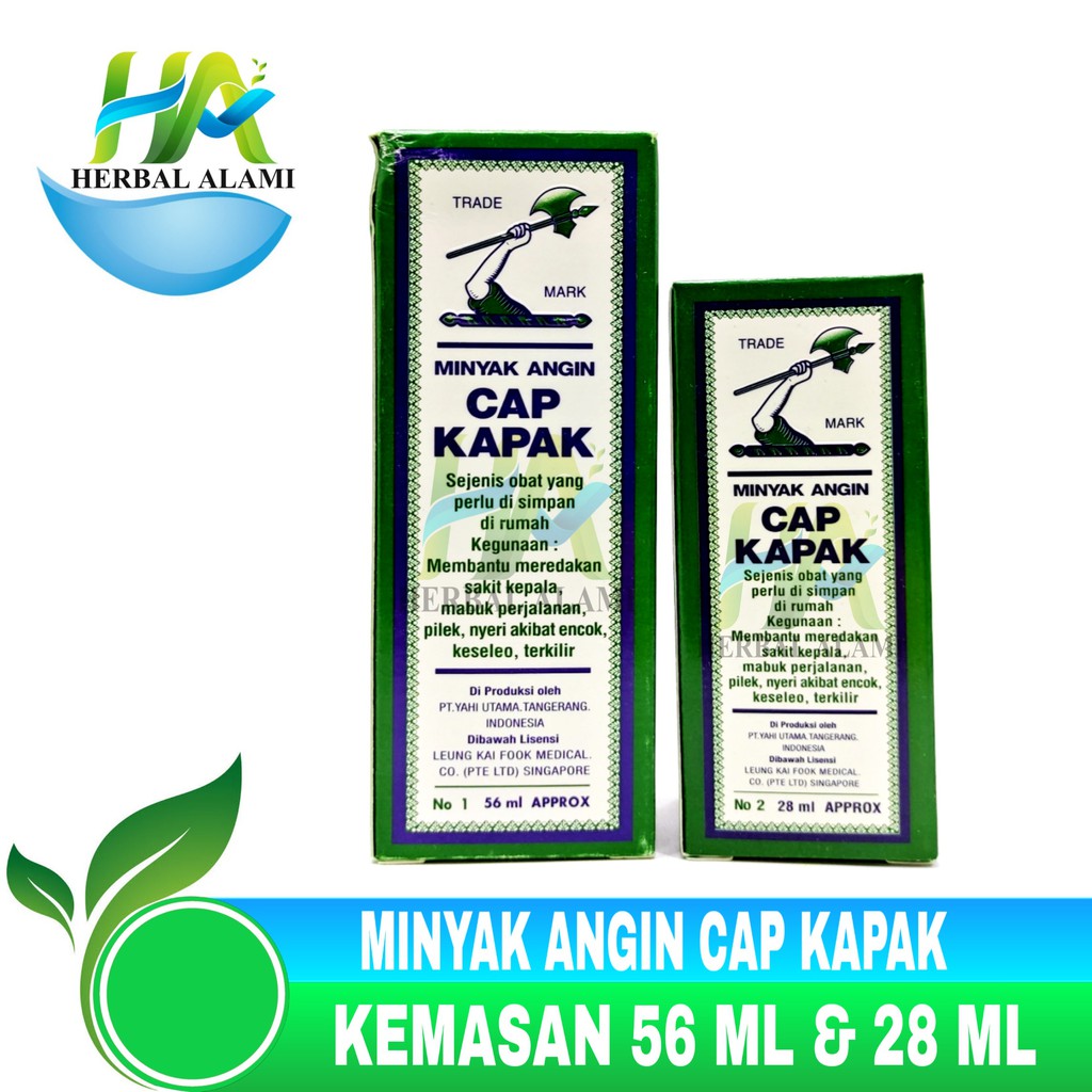 Minyak Angin Cap Kapak - Minyak Gosok