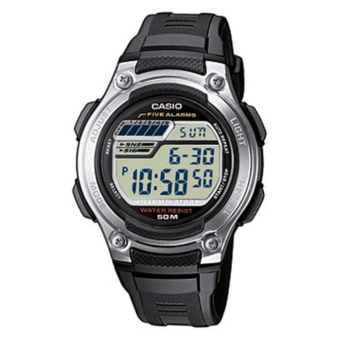 Jam Tangan Digital Casio Original Pria w-212h-1 Jam Pria Digital Casio
