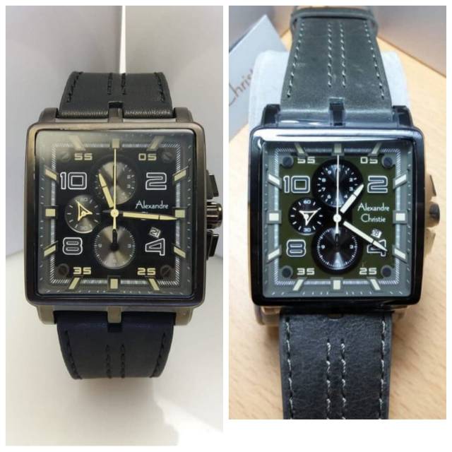 Alexandre Christie AC 6409 MC Pria Krono Original Garansi Resmi 1 Thn