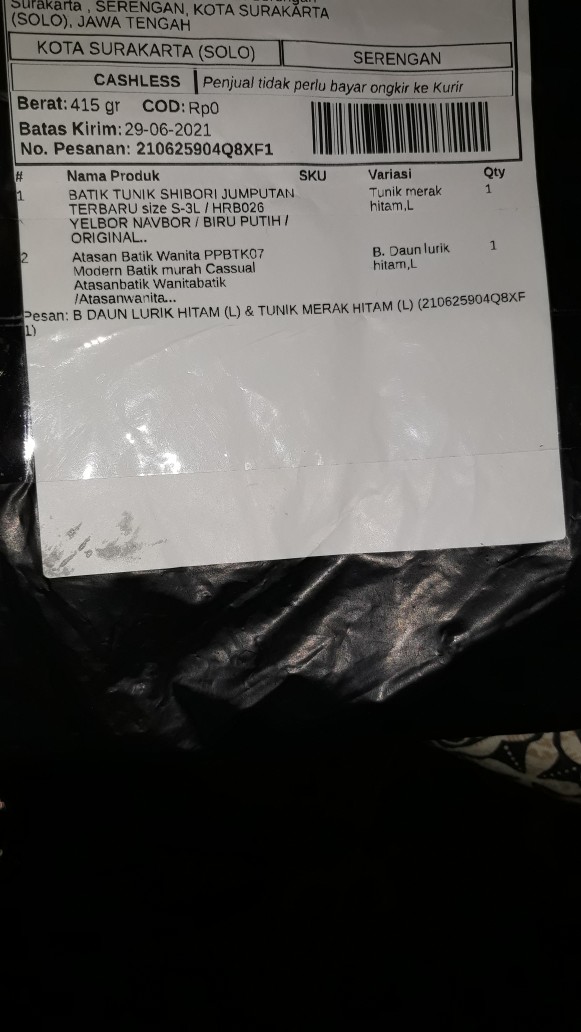 Batik Tunik Shibori Jumputan Terbaru Size S-3l / Hrb026 Yelbor Navbor / Biru Putih / Original..