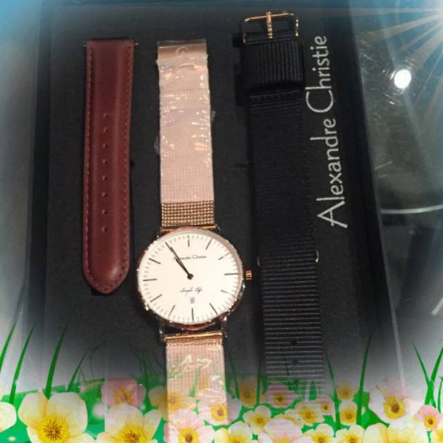 ALEXANDRE CHRISTIE AC 8566 ROSE GOLD LADIES