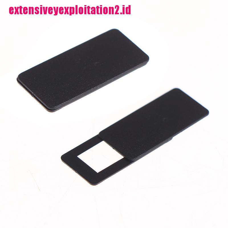 &lt; E2id &amp; &gt; Cover Pelindung Kamera Webcam Bahan Plastik Untuk Handphone / PC / Laptop