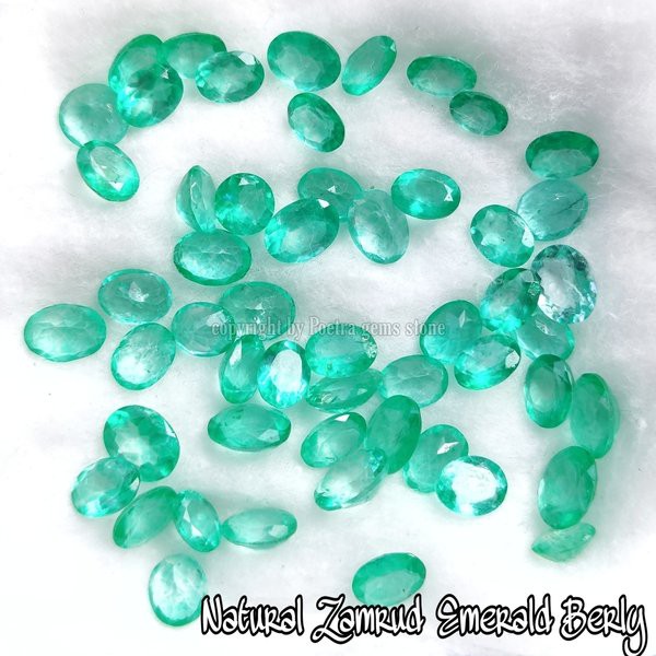 ZAMRUD EMERALD BERLY NATURAL BATU PERMATA