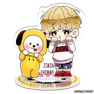 BTS Bangtan Boys Gambar BT21 Kartun Berdiri Bayar di BTS Bangtan Boys Gambar BT21 Kartun Berdiri Bayar di