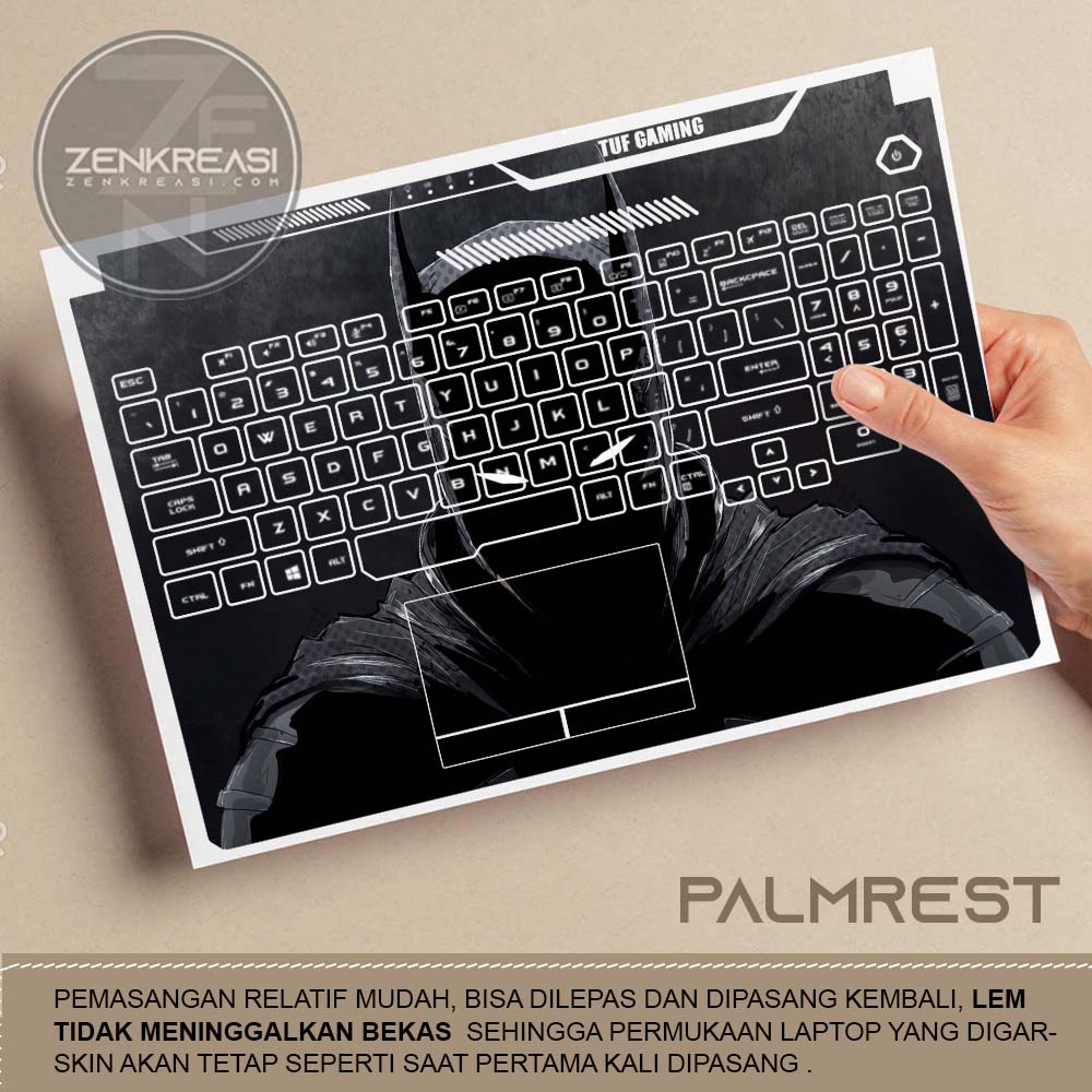 Garskin Laptop Skin Laptop | Asus | Acer | Lenovo | HP | MAC | THOSIBA | Xiomi | Axioo | Sony | HwaWei | Samsung| Tema: Batman 2022