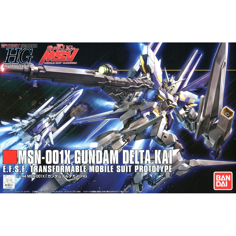 HG 1/144 MSN-001X Gundam Delta Kai (HGUC)