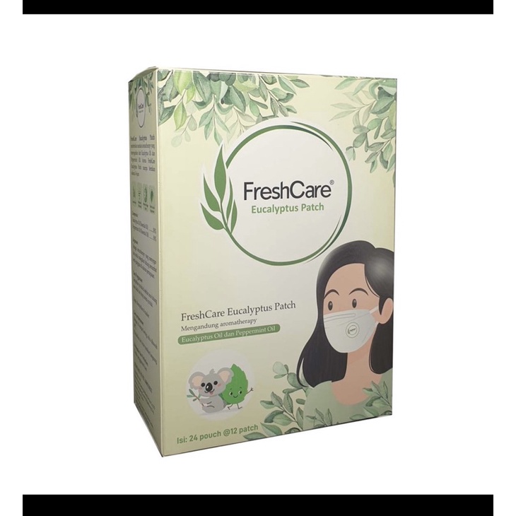 Freshcare Eucalyptus Patch - 1 box @24 pouch