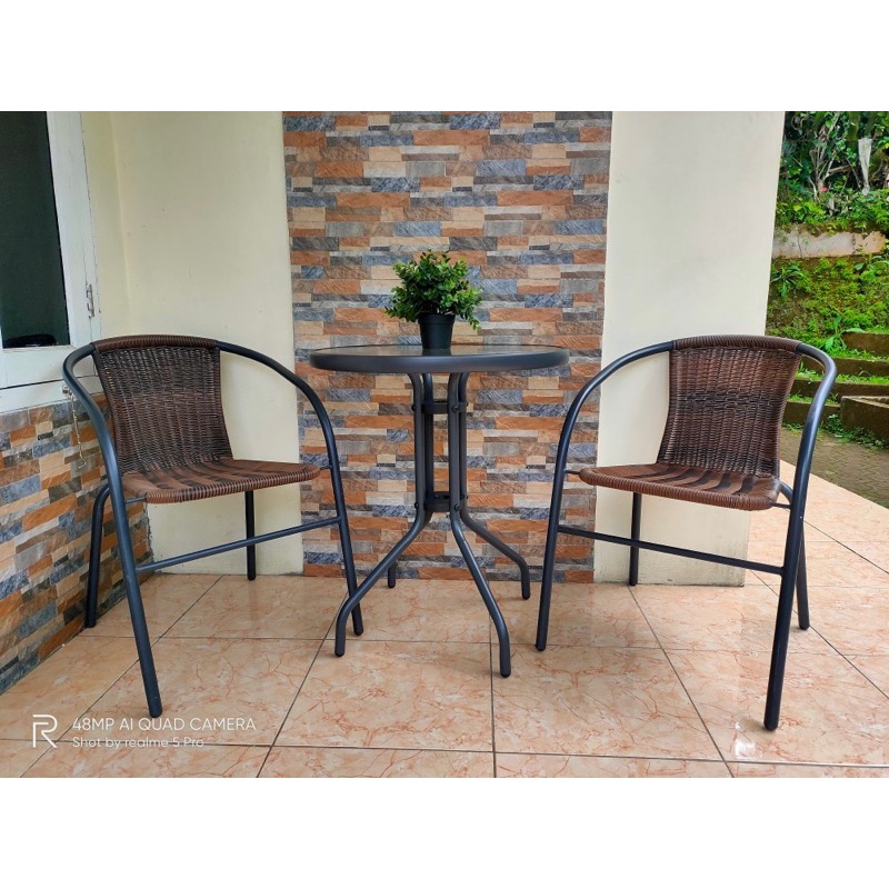 READY STOCK SET MEJA KURSI TERAS by Informa Shopee Indonesia READY STOCK SET MEJA KURSI TERAS by Informa Shopee Indonesia