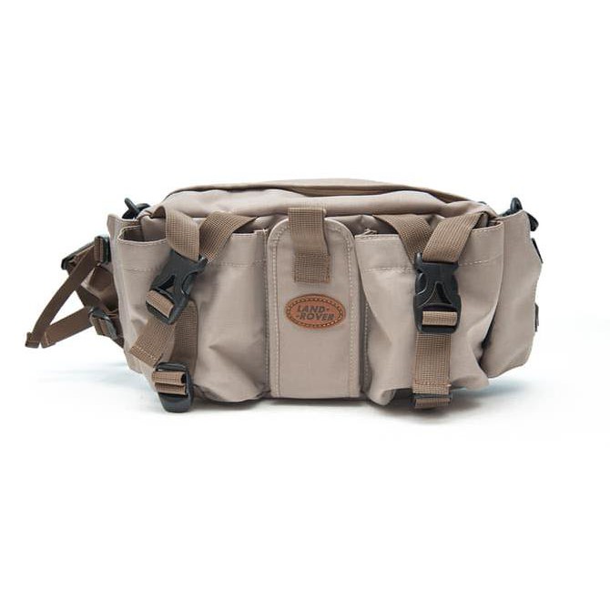 Harga Grosiran Tas Pinggang/Selempang Land Rover Warna Coklat Khaki