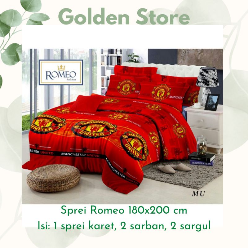 Sprei Romeo 180x200 Motif MU