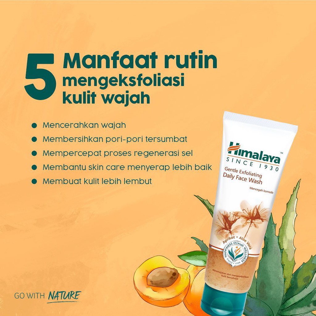 Himalaya Skincare Series Purifying Neem Face Wash, Foam, Scrub, Mask - Skincare Halal Original BPOM