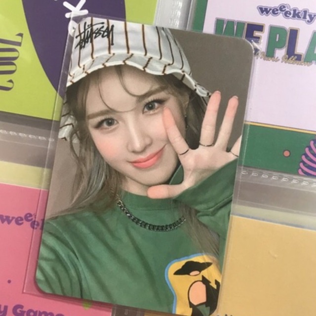 weeekly jaehee up tarot pc photocard