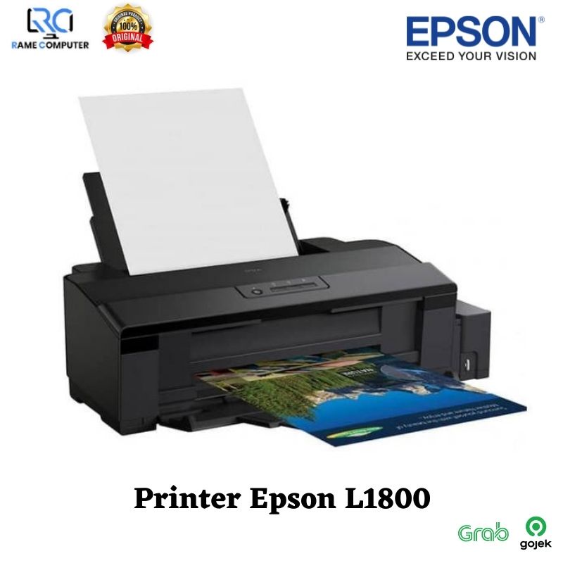 Printer Epson L1800  A3 6 WARNA