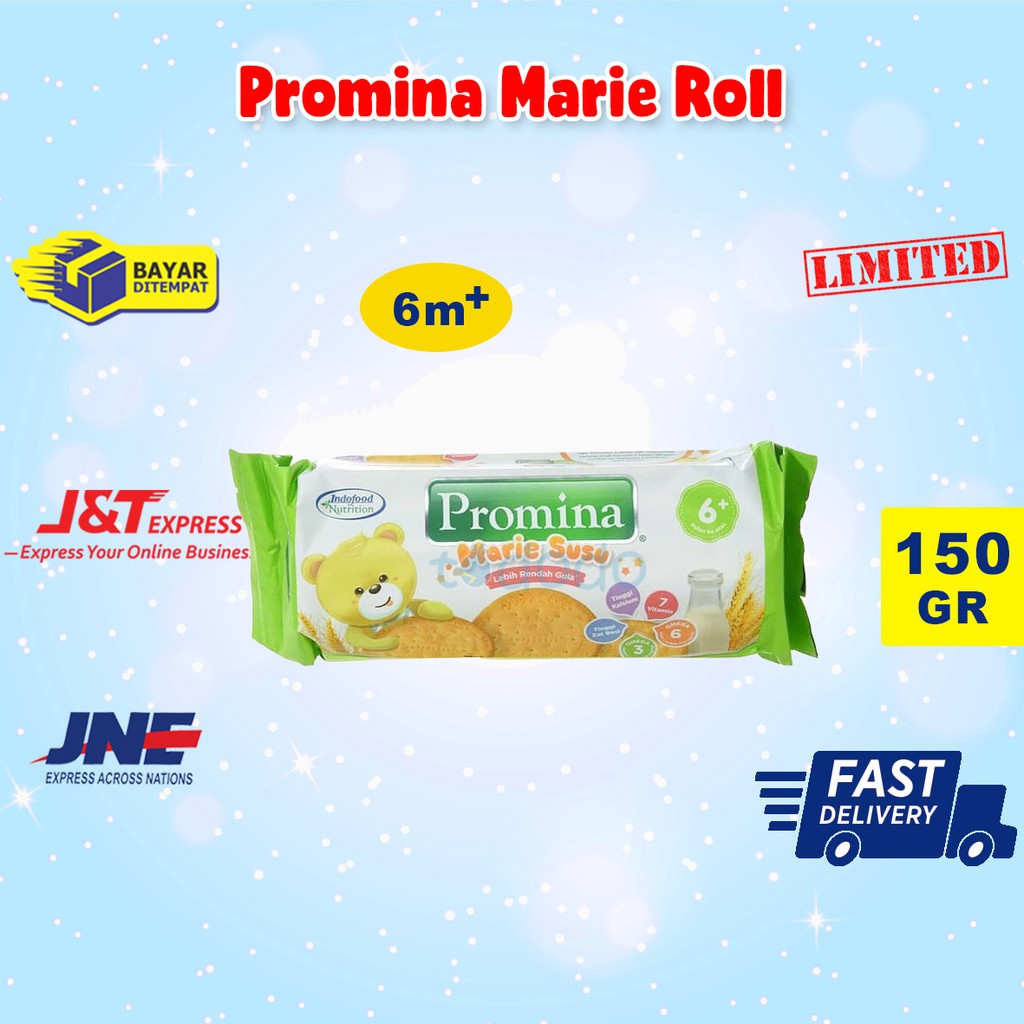 Promina Marie 150gr Biskuit Bayi 6m+