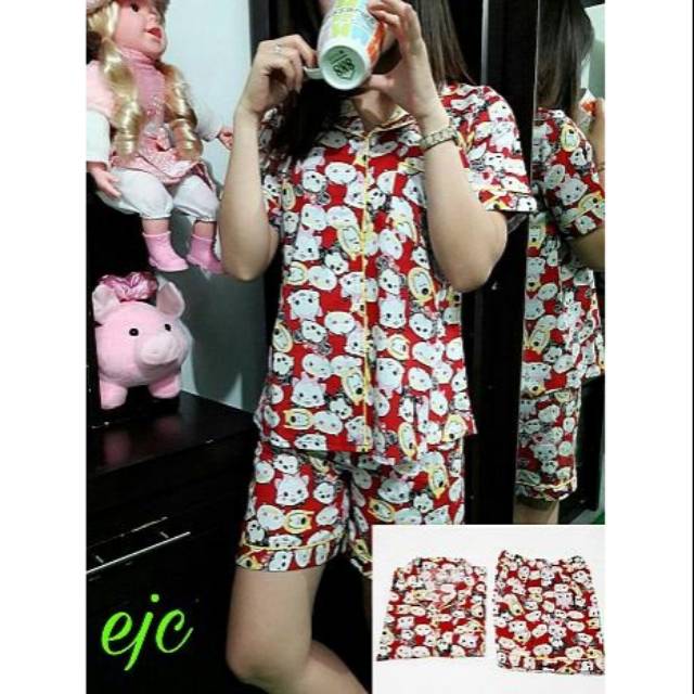 SALE TSUM TSUM PAJAMAS (TERSEDIA 4 WARNA)