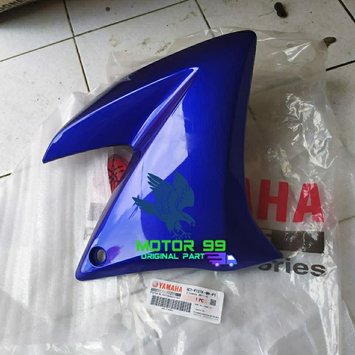 Sayap tengki kiri vixion old biru ori ygp